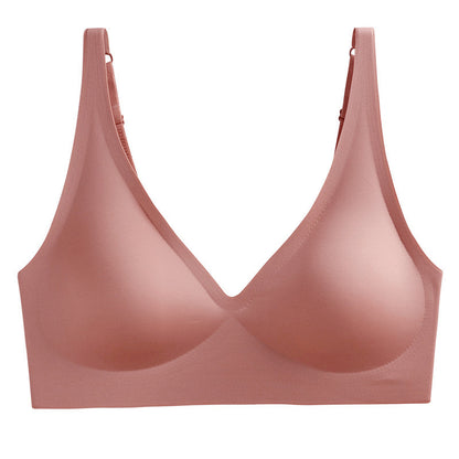 Soutien-gorge ajustable push-up sans coutures et sans armatures