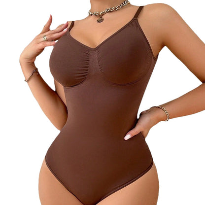 Body sans coutures et sans dos, avec bretelles ajustables