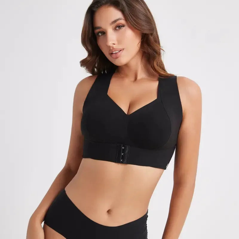 Seamless Support Bra with Front & Back Adjustable Fit
