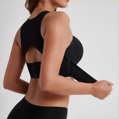 Seamless Support Bra with Front & Back Adjustable Fit