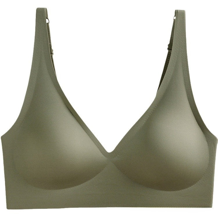 Soutien-gorge ajustable push-up sans coutures et sans armatures