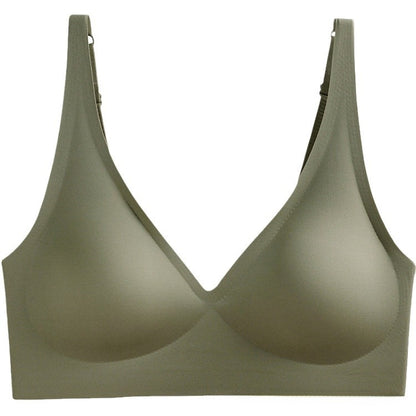Soutien-gorge ajustable push-up sans coutures et sans armatures