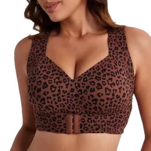 Seamless Support Bra with Front & Back Adjustable Fit