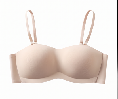 Soutien-gorge push-up sans bretelles et sans coutures avec maintien latéral